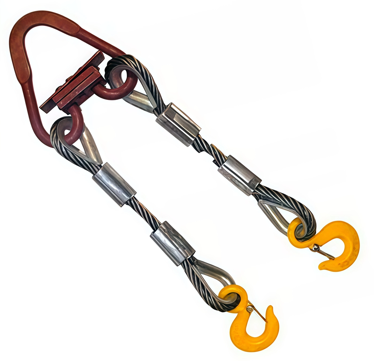 Строп канатный двухветвевой 2СК-0.8т 7.5м (опрессовка)